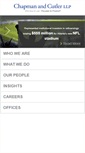 Mobile Screenshot of chapman.com